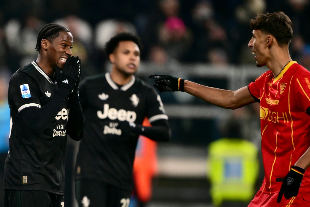 La Juventus frenada en casa por el modesto Lecce (1-1)