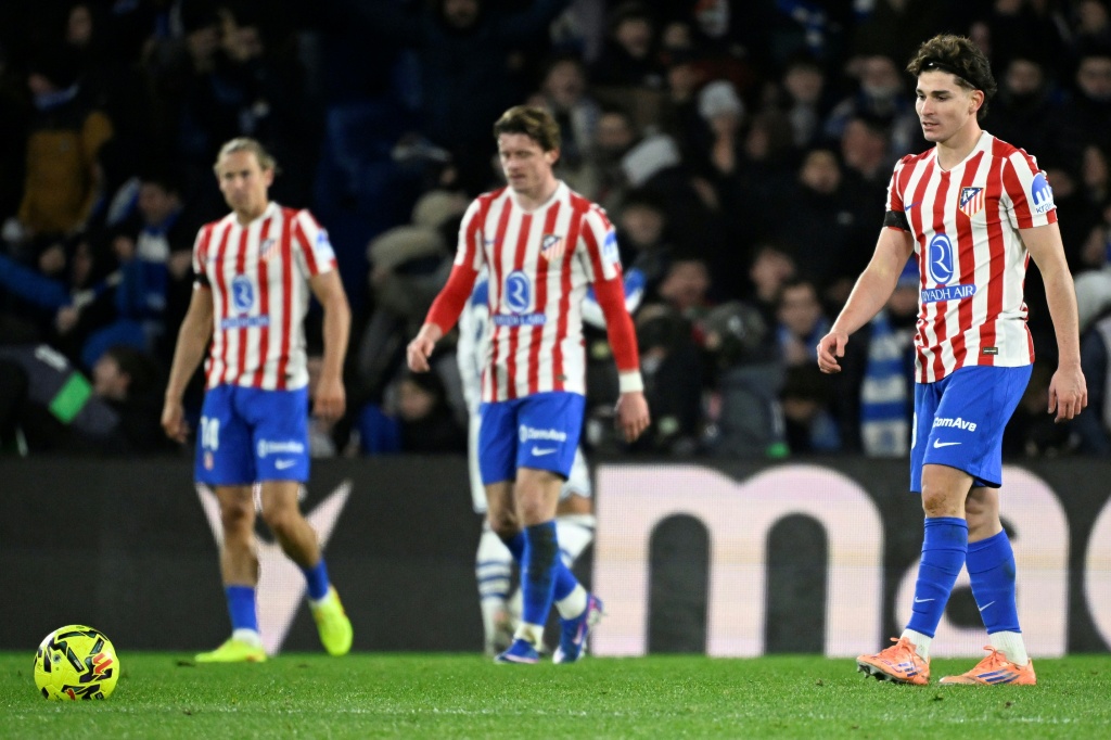 Atleticos championship dreams suffer blow in draw against Real Sociedad