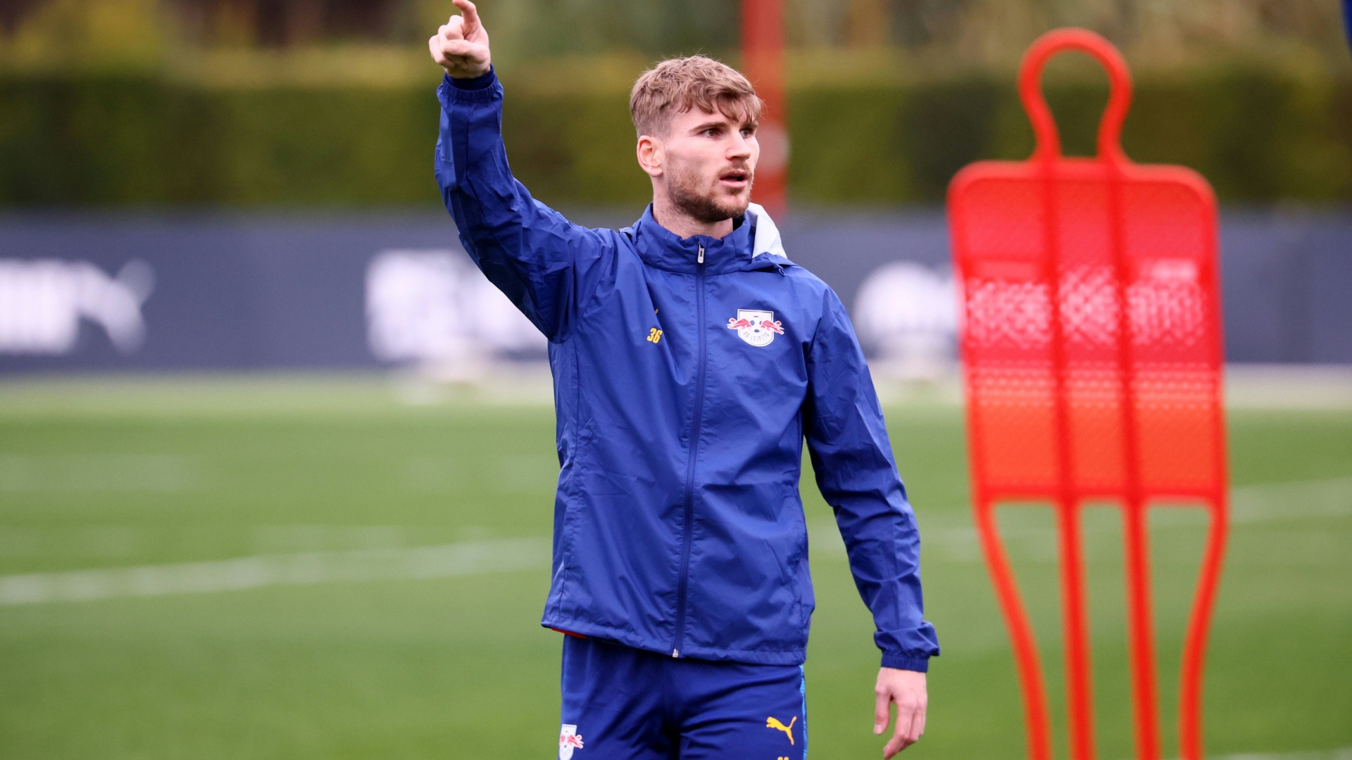 RB Leipzigs Trainer im regelmäßigen Kontakt zu Timo Werner