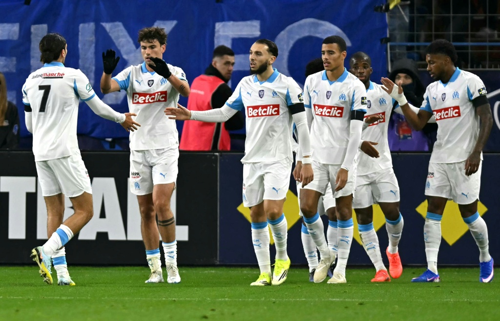 Marseille Fransız Kupası'nda Altıncı Kademe Bayeux'yu 9 Golle Ezip Geçti