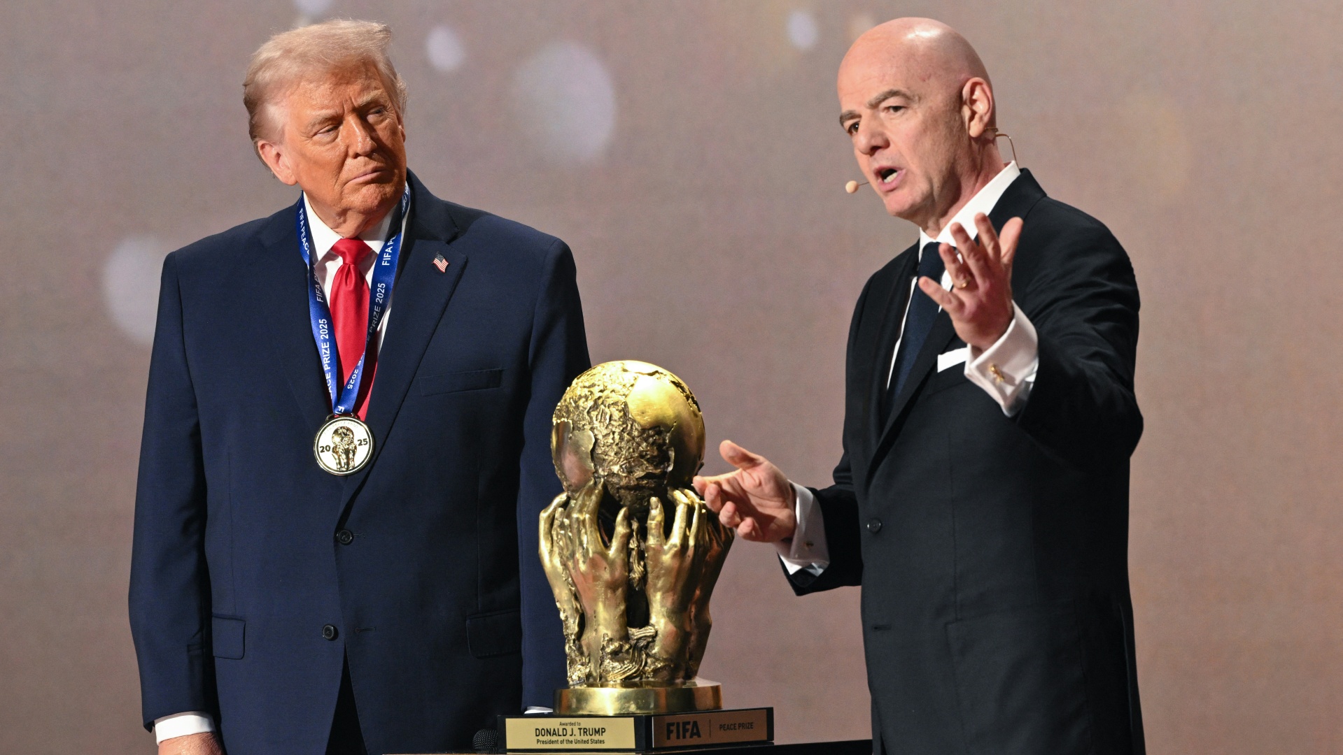 Schamgefühle bei der FIFA? Trumps Friedenspreis sorgt für Unmut