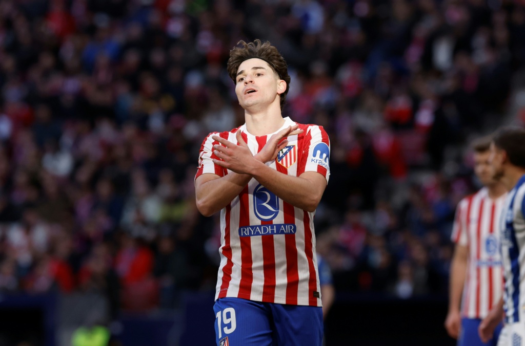 El Atlético confía en los goles de Julián Álvarez para conservar el Top 8