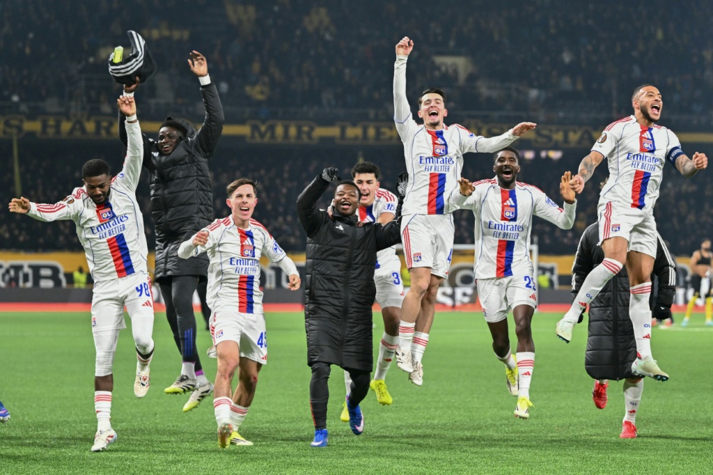 Ligue Europa: Lyon se qualifie en huitièmes suite à son succès à Berne (1-0)