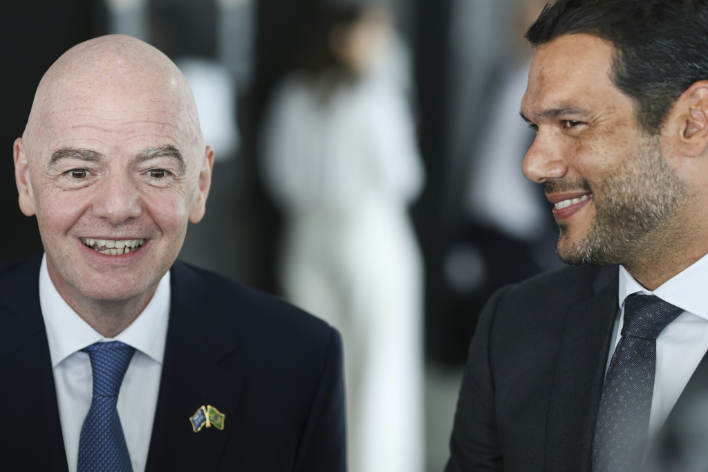 Brasil reforça a Infantino o interesse em organizar o Mundial de Clubes de 2029