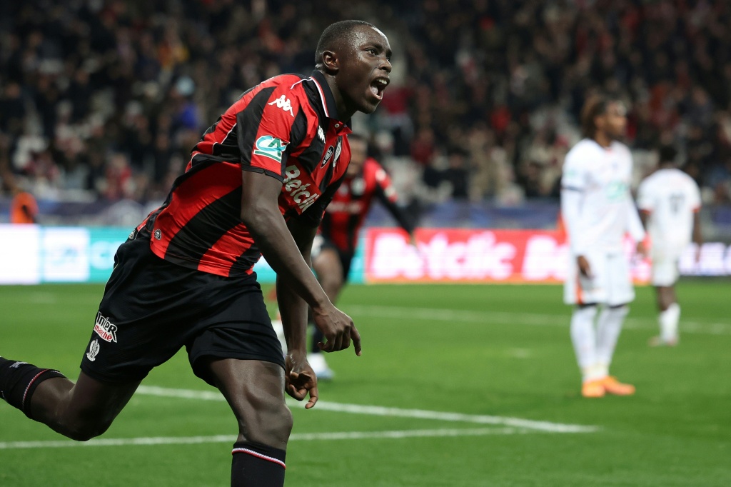 Coupe de France Diop assure la qualification de Nice en fin de partie face à Montpellier