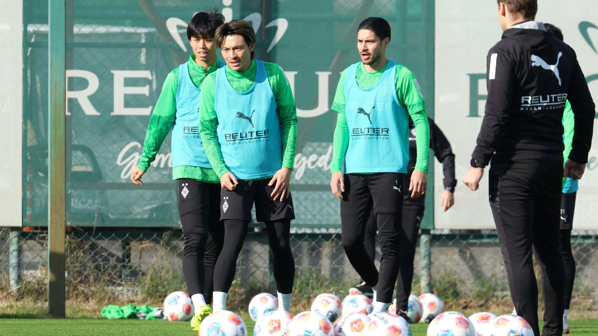 Gladbach freut sich ueber Rueckkehr des Trios