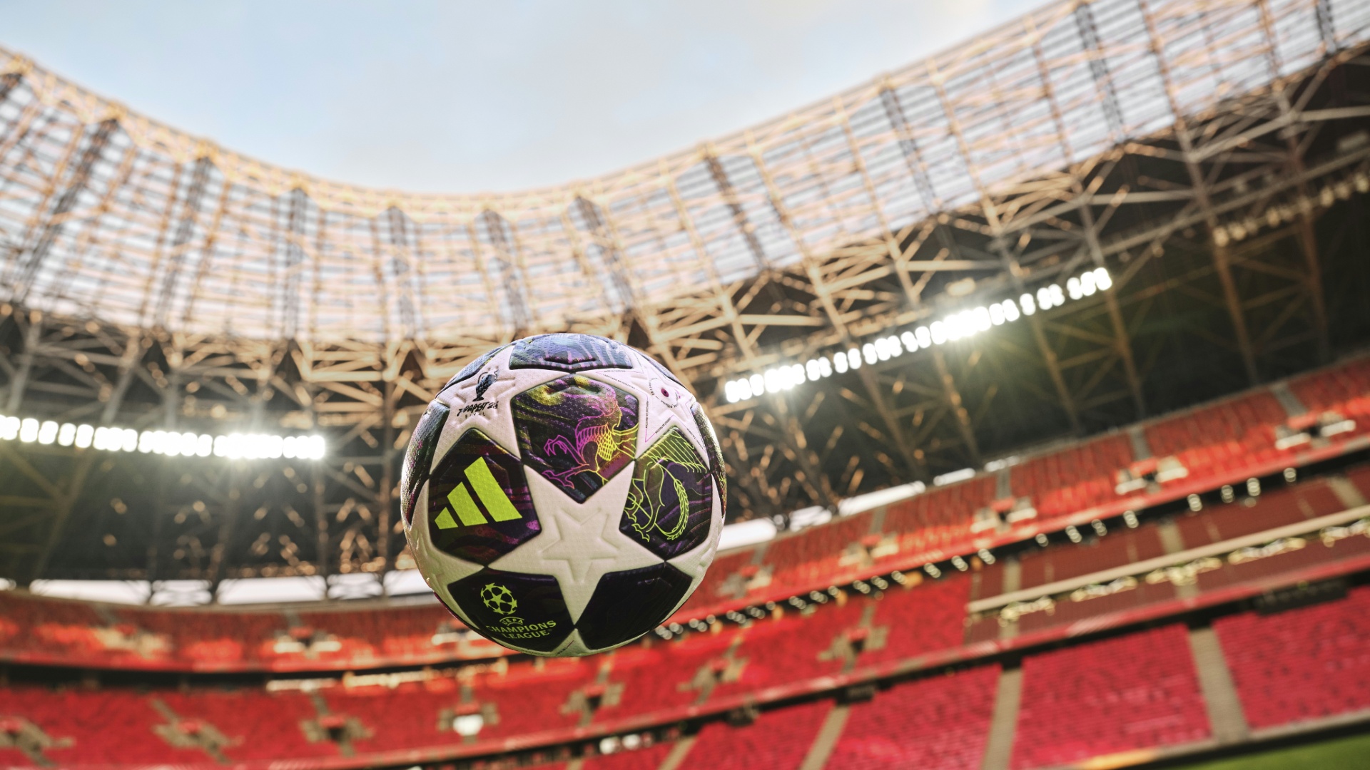 adidas präsentiert Ball zum Champions-League-Finale