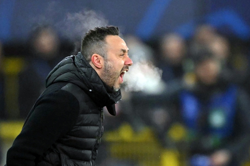 Ligue 1: fin de collaboration entre De Zerbi et l'OM