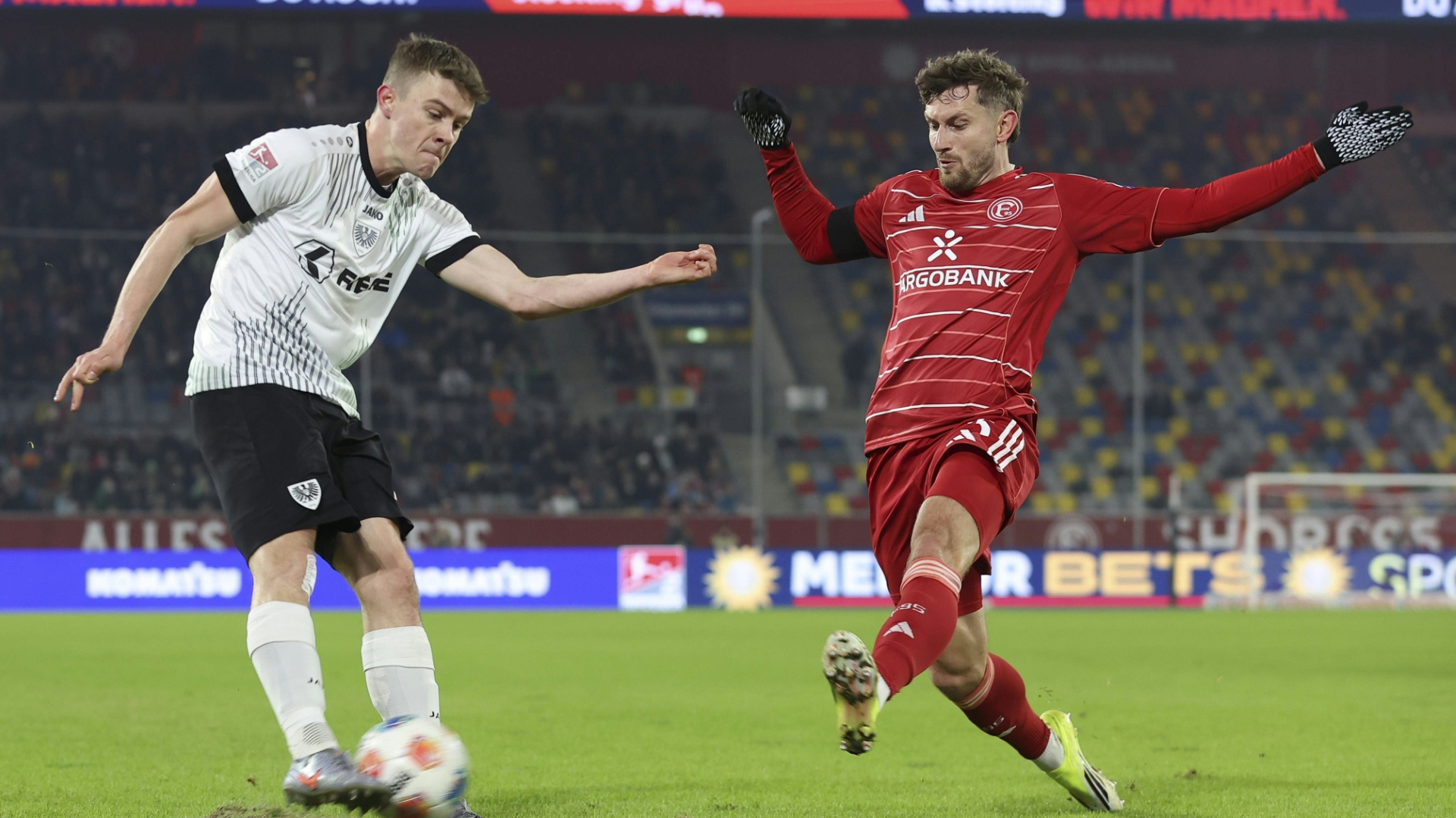 Fortuna Düsseldorf verstreicht Chance gegen Preußen Münster