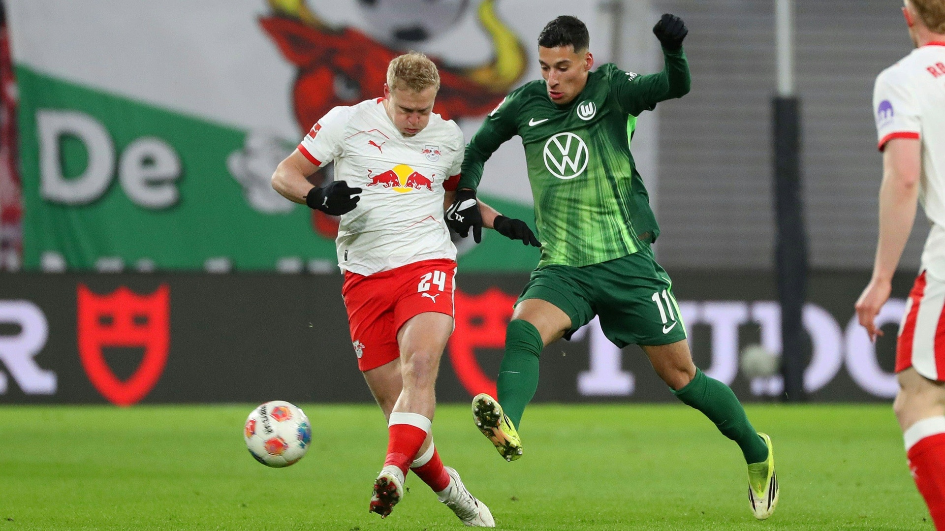 Unentschieden in Leipzig Wolfsburg versäumt entscheidenden Sieg