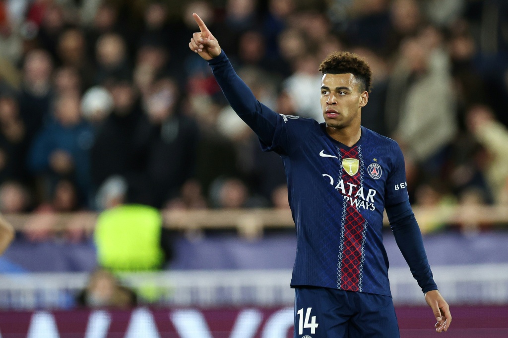 Doue guida la rimonta del PSG per la vittoria in Champions League a Monaco