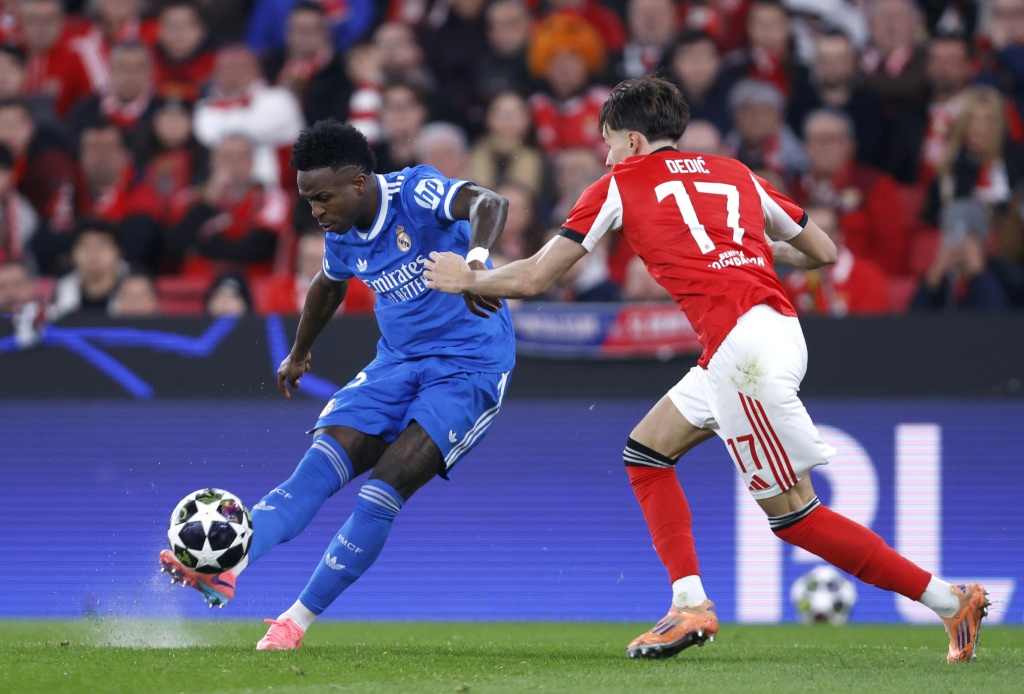 Ligue des champions Vinicius permet au Real de prendre sa revanche sur le Benfica