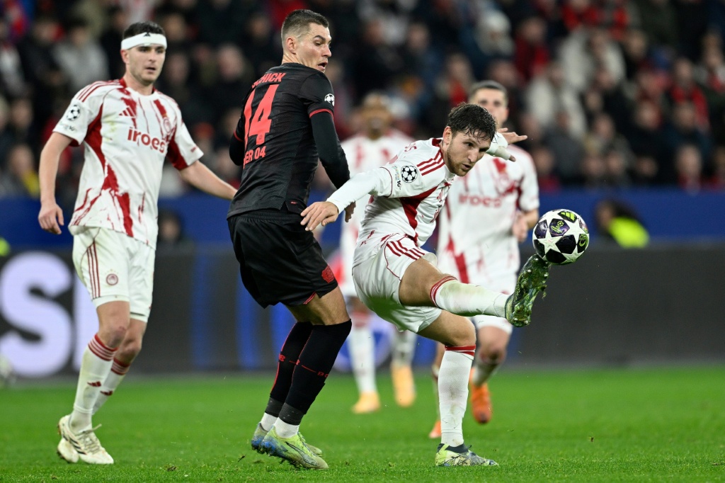 Leverkusen melaju ke babak 16 besar Liga Champions setelah hasil imbang melawan Olympiacos