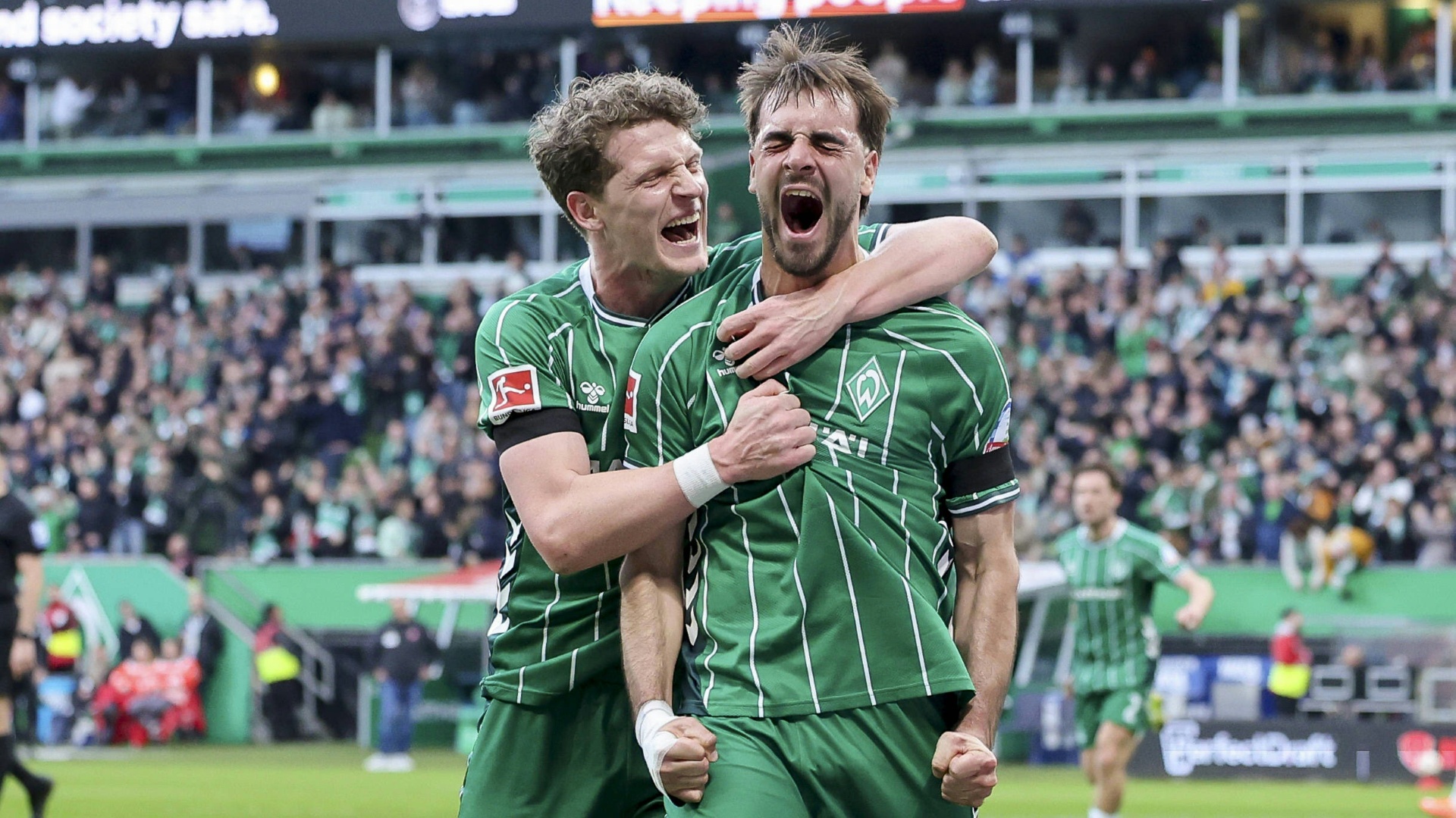 Werder jubelt dank Milosevic: Erlösung im Kellerduell