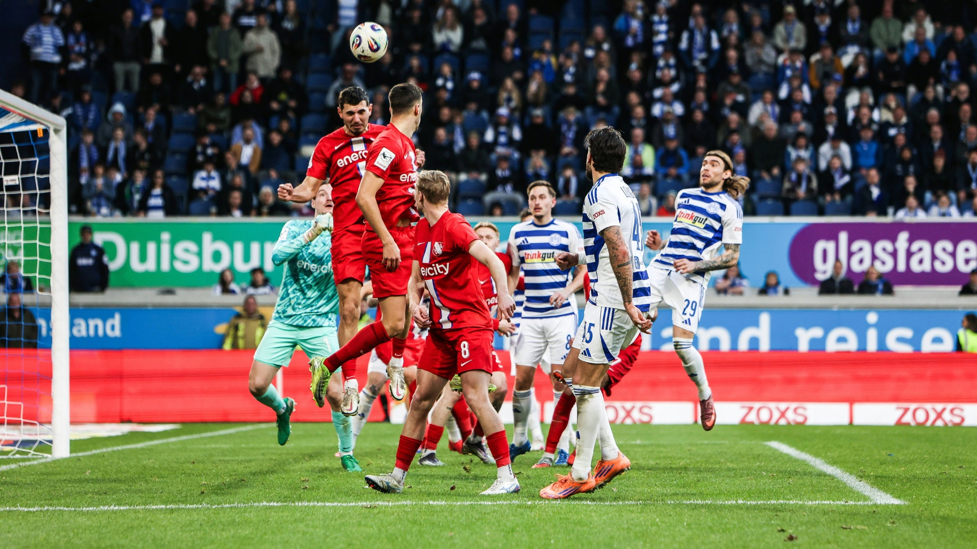 3. Liga: Duisburg stolpert im Aufstiegsduell