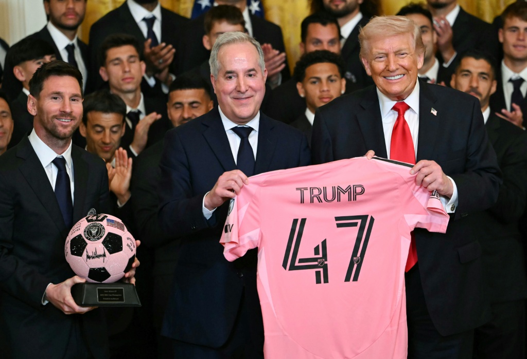 Trump presta tributo a Messi e Inter Miami na Casa Branca