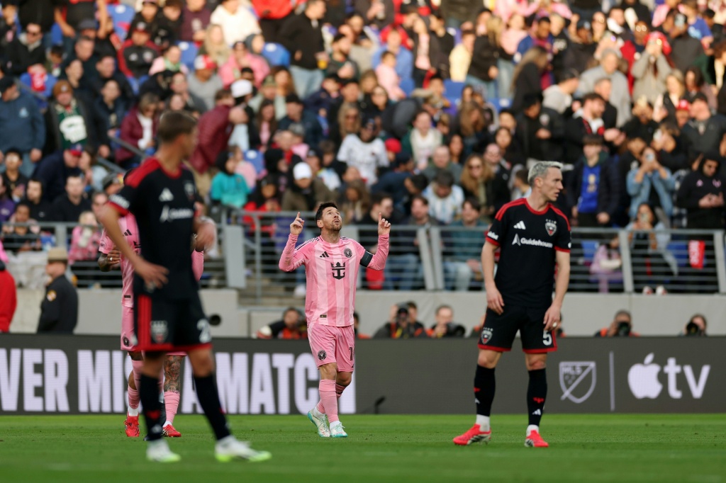 Messi alcanza los 899 goles en el triunfo 2-1 del Inter Miami ante DC United