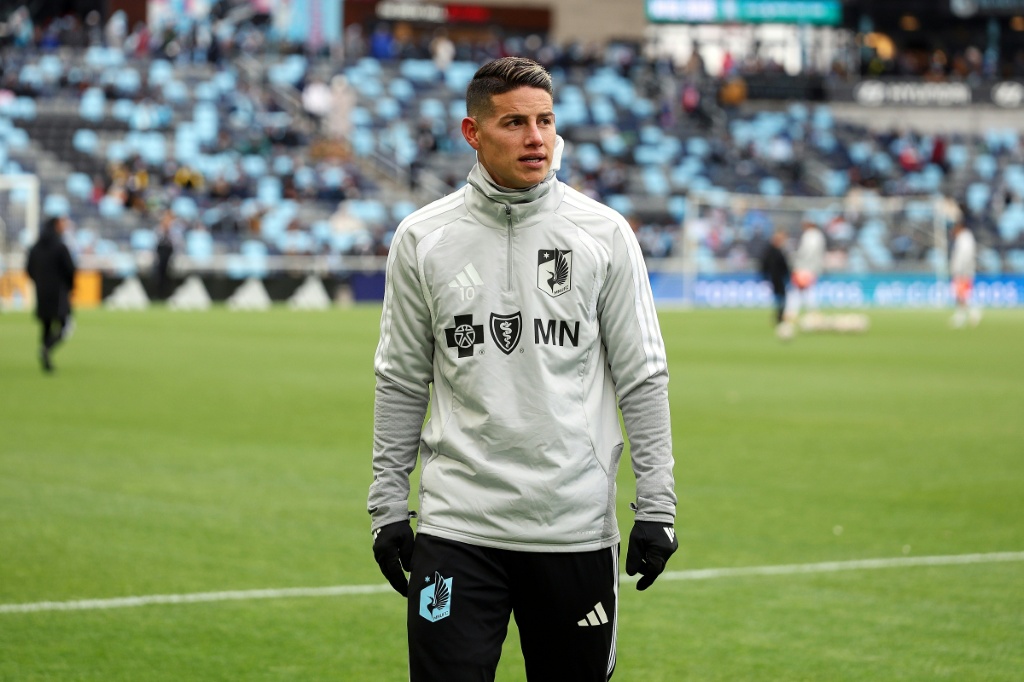James Rodríguez confirma estreia pelo Minnesota United na MLS no domingo