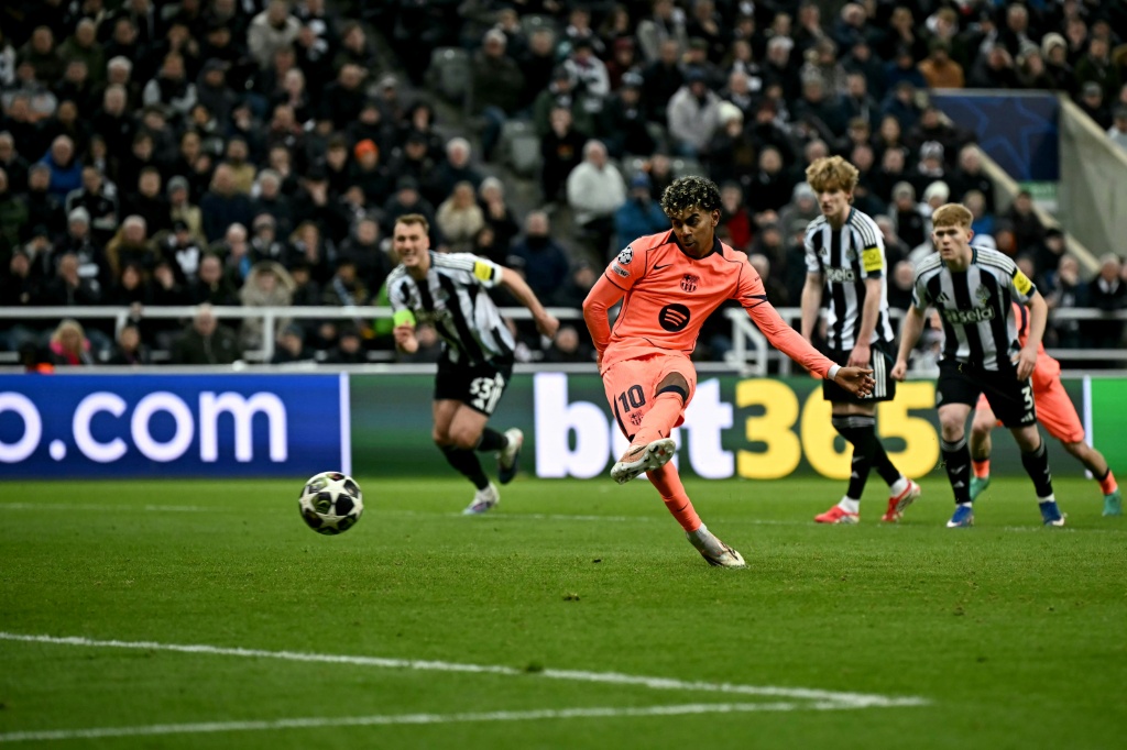 Barcelona consegue empate contra o Newcastle (1 a 1) no primeiro jogo das oitavas da Champions