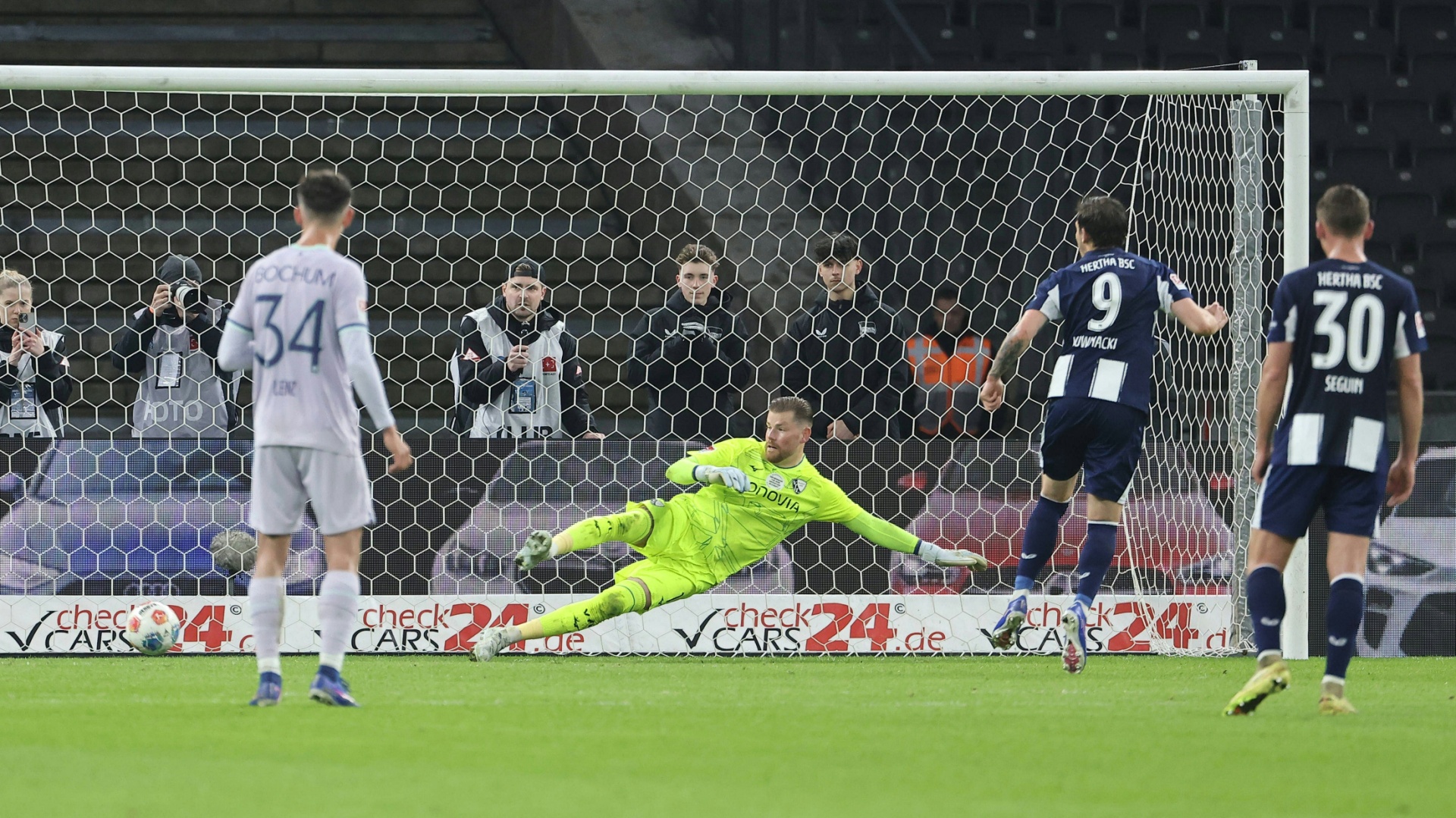 Morgalla antwortet spät: Hertha verspielt Heimsieg