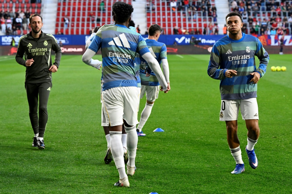 Mbappé vuelve a los entrenamientos del Real Madrid de cara al encuentro con el Manchester City