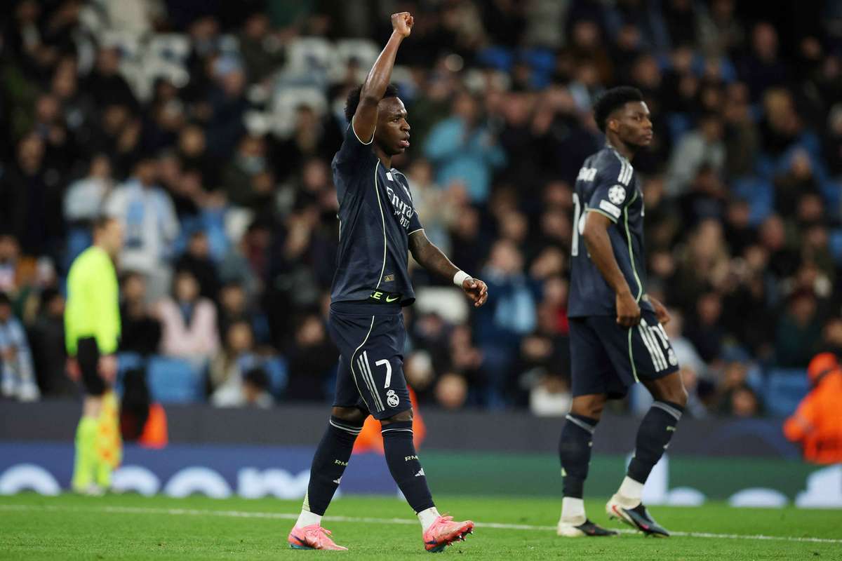Vinicius se muestra eufórico tras dejar fuera al Manchester City Vamos ahora a por el Bayern