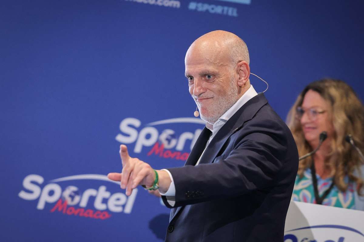 Tebas presume de LaLiga: '¿Hoy no me interrogan sobre los clubes ingleses?'