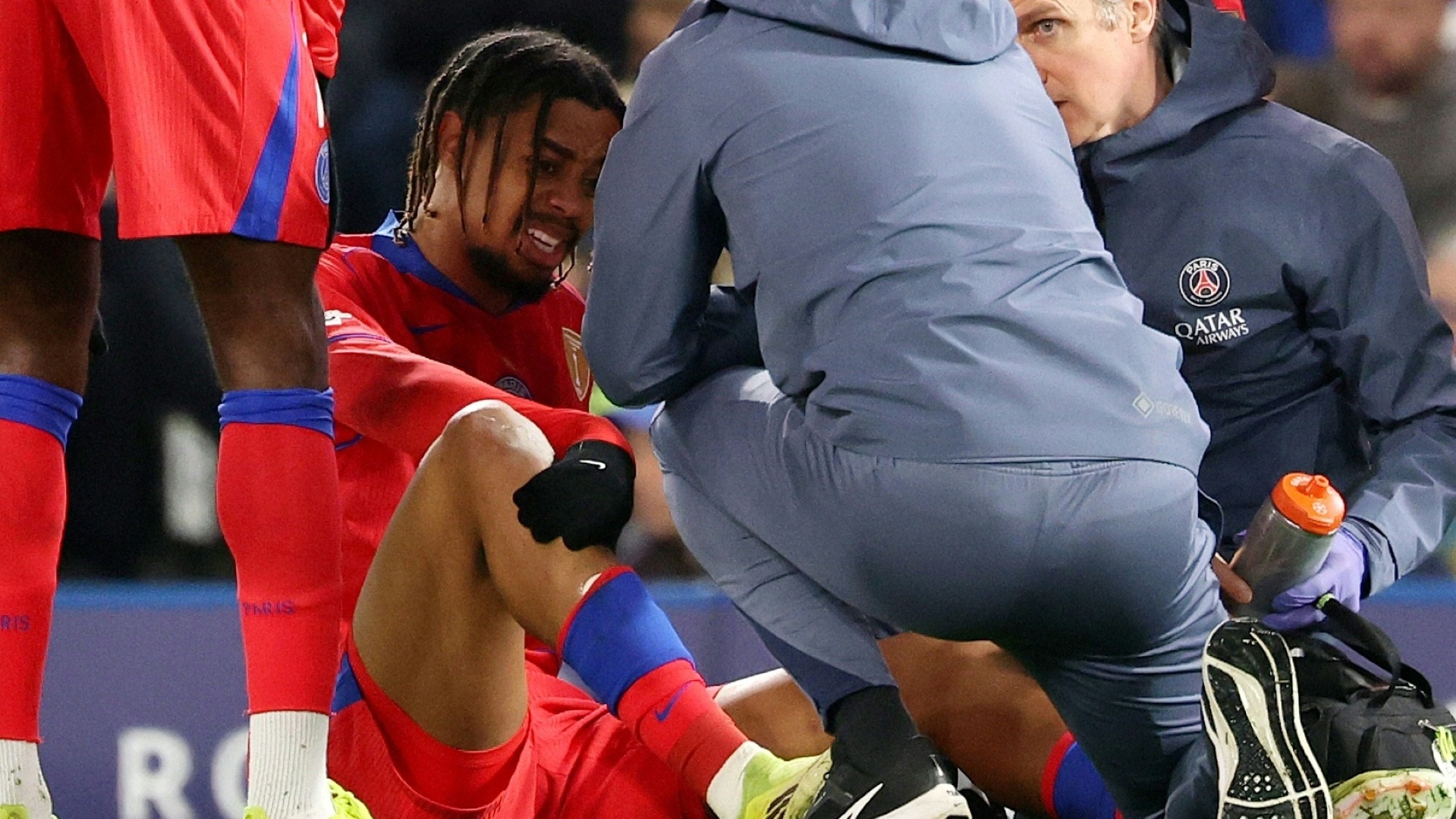 Paris Saint-Germain muss in den kommenden Wochen auf Barcola verzichten