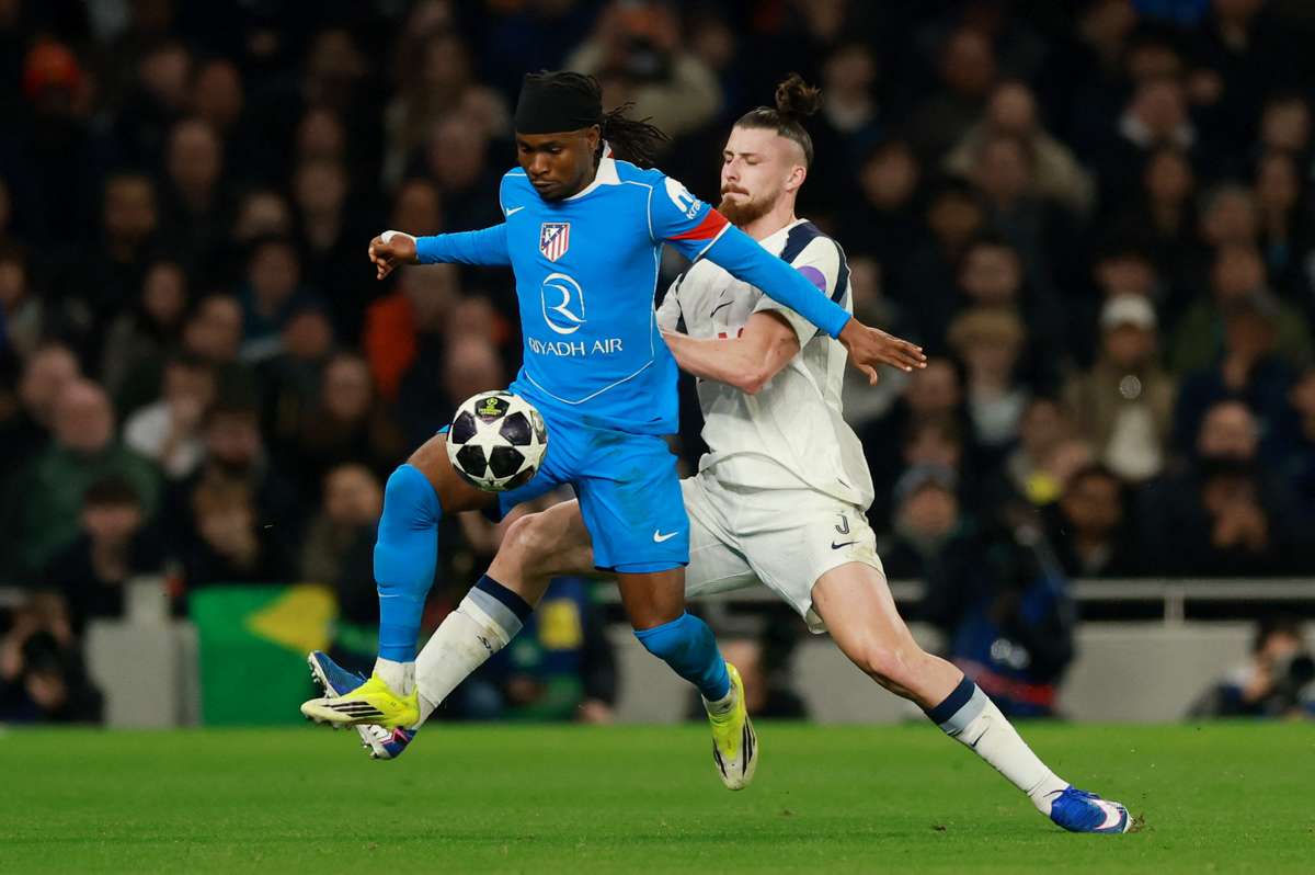 Atlético de Madrid é derrotado pelo Tottenham mas garante presença nos quartos de final da Champions