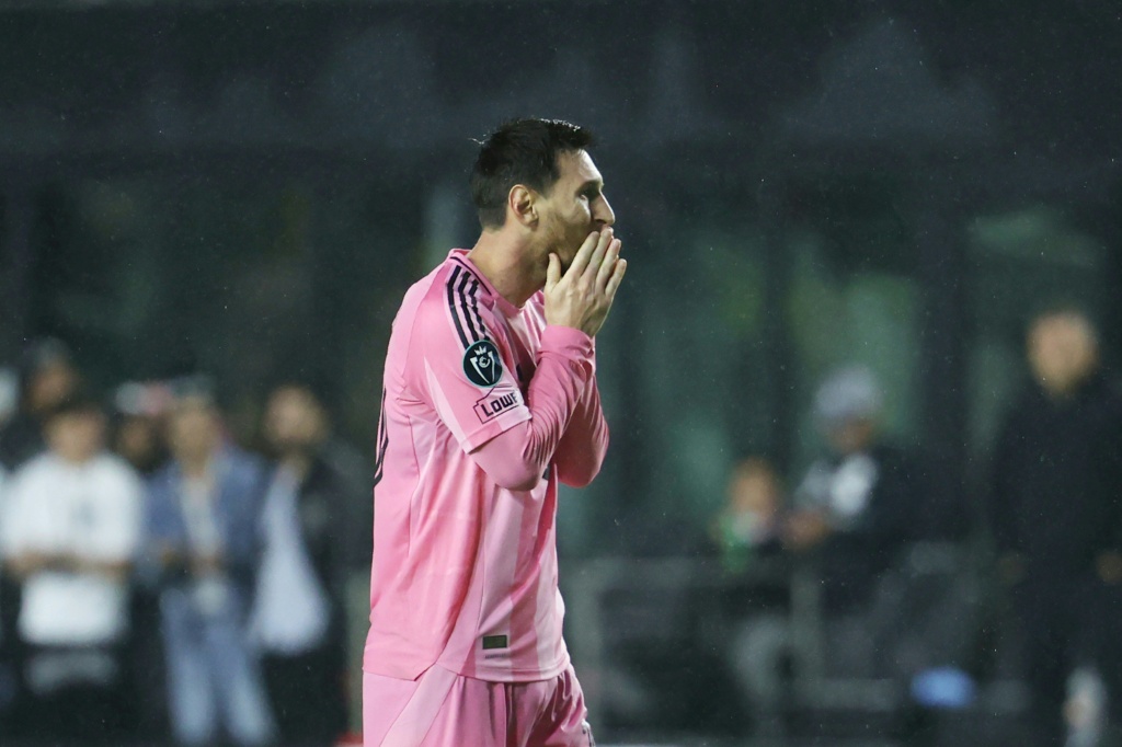 El Inter Miami de Messi despedido en octavos de la Copa de Campeones de Concacaf