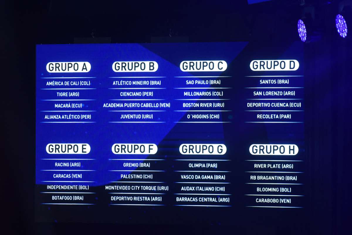 Estos son los grupos de la Libertadores y la Sudamericana para los clubes colombianos