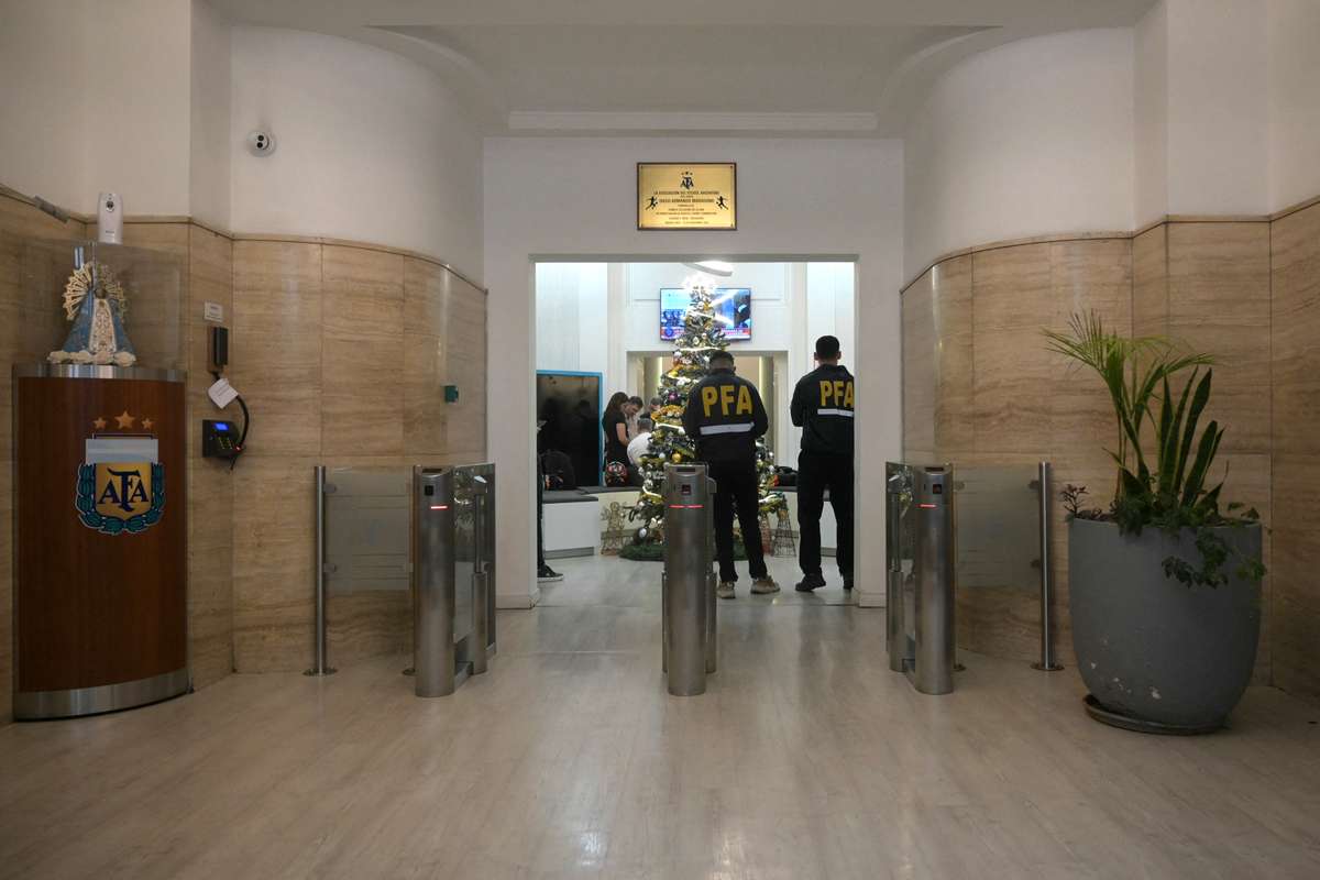La Justicia argentina incauta documentos de la AFA por el presunto lavado de dinero