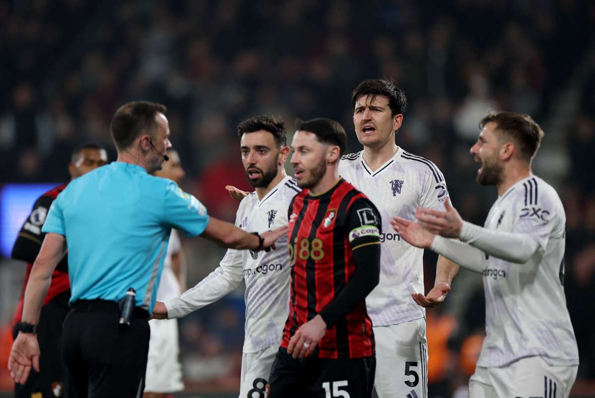 Maguire renvoyé au vestiaire pendant que Bournemouth sauve le nul contre Manchester United