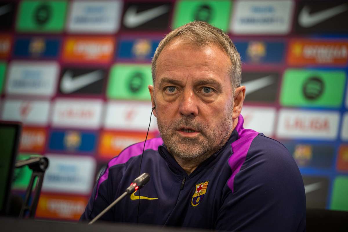 Hansi Flick: "No estoy seguro de si veré el derbi"