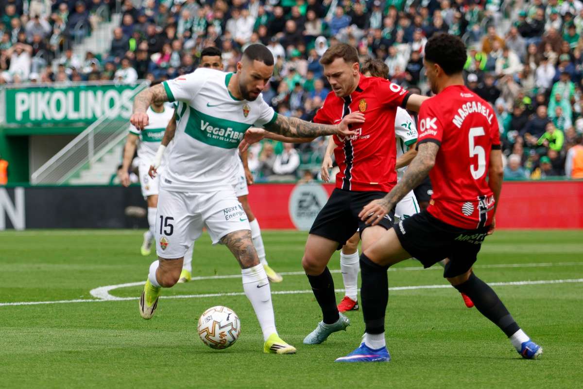 LaLiga: Elche com Martim Neto conquista primeira vitória em 2026 contra o Maiorca (2-1)