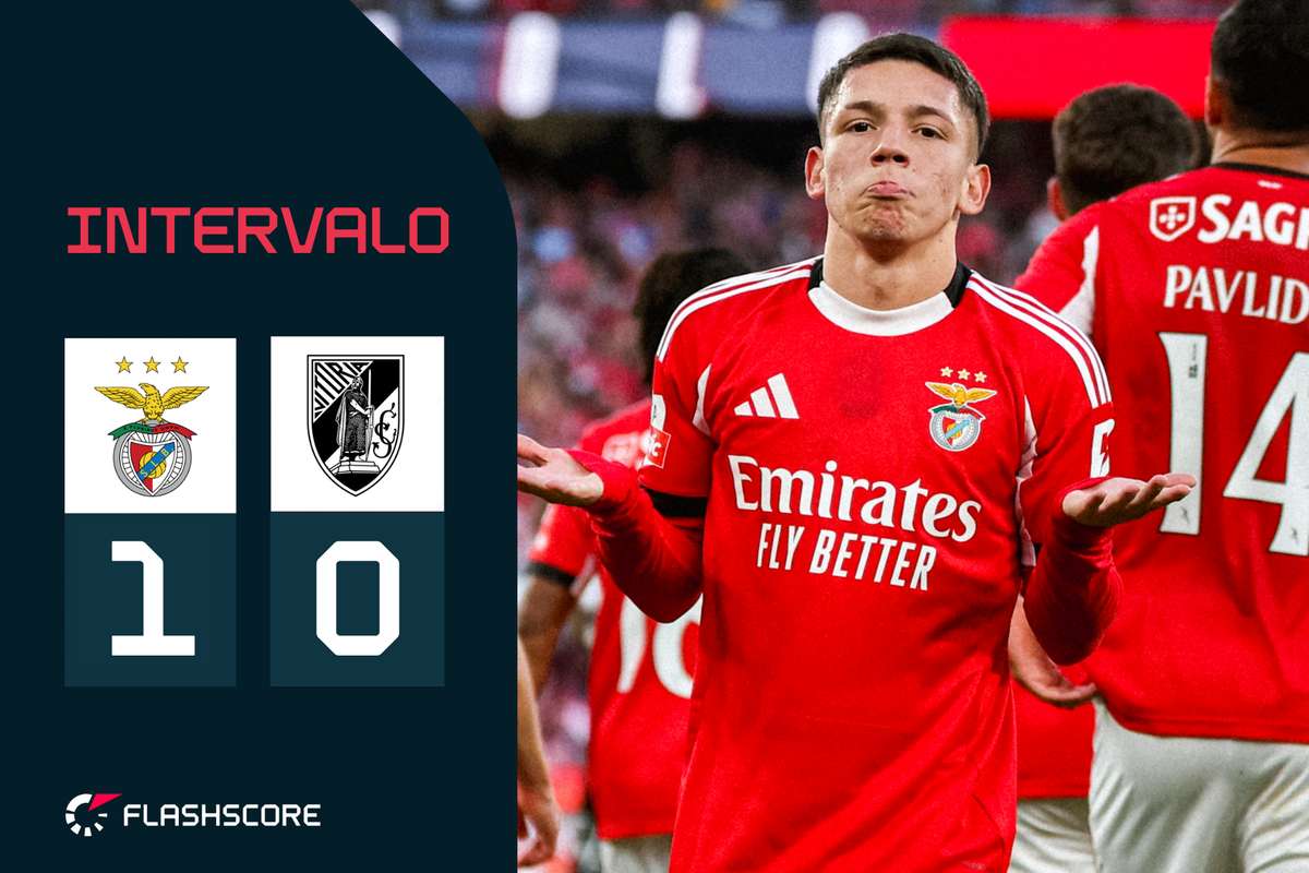 EM DIRETO: Gol de Prestianni decide o jogo - acompanhe agora