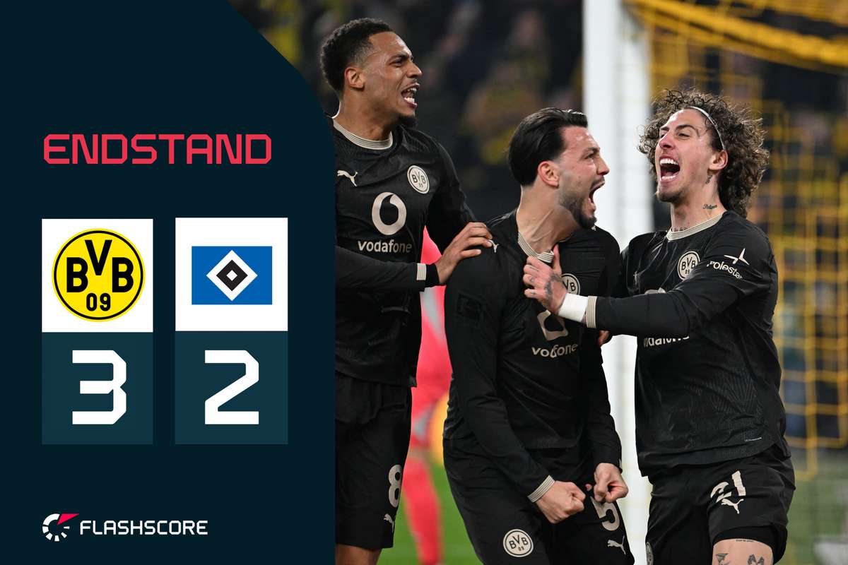 Kovac-Wildkarte trifft: Dortmund kehrt mit Elfmeter-Serie Rückstand von zwei Toren gegen HSV um