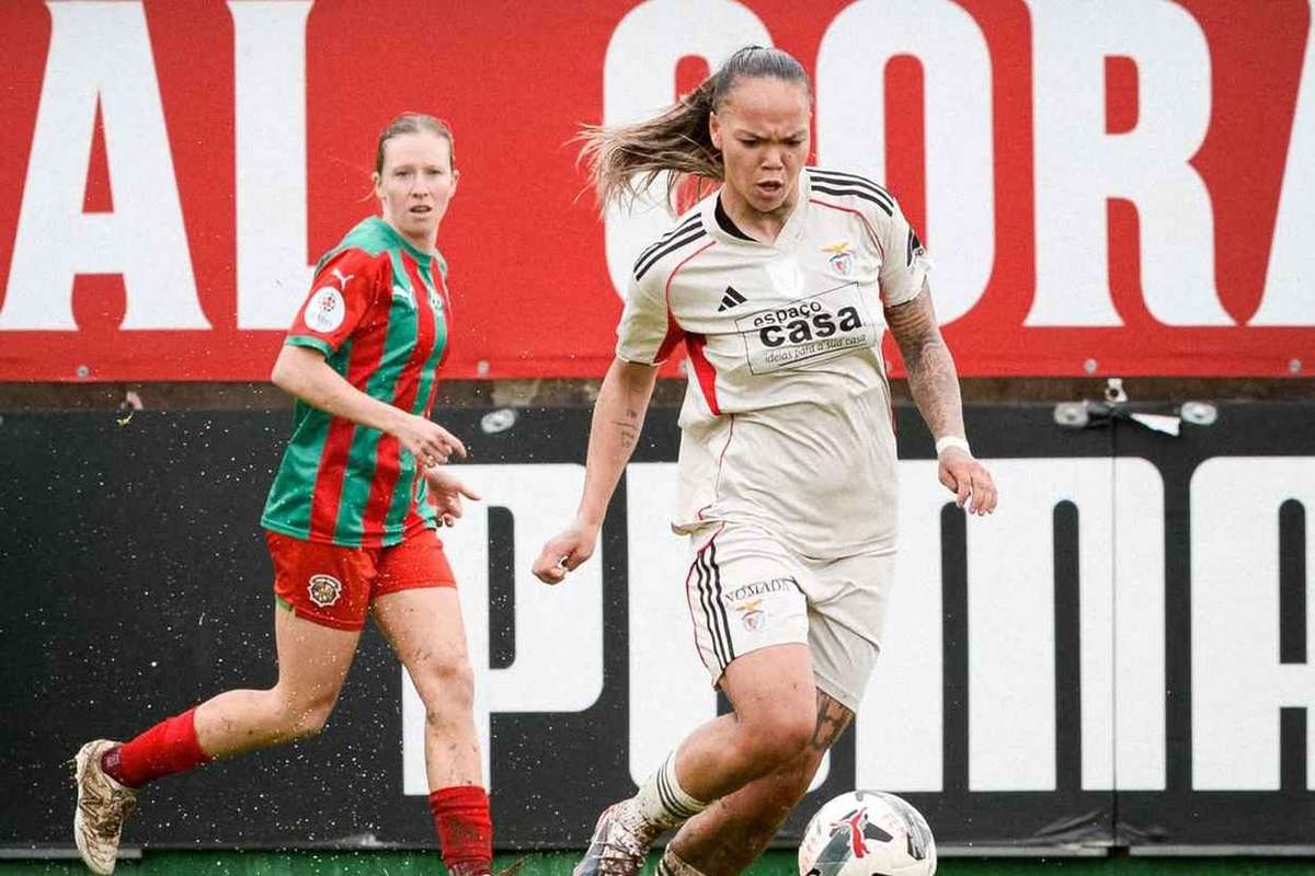 Feminino: Nycole Raysla destaca-se na virada do Benfica frente ao Marítimo (1-3)