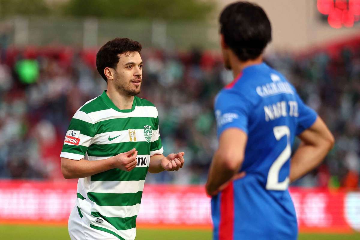 Pedro Gonçalves descarta possível lesão depois de marcar dois golos em Alverca: "Tratou se de uma cãibra"