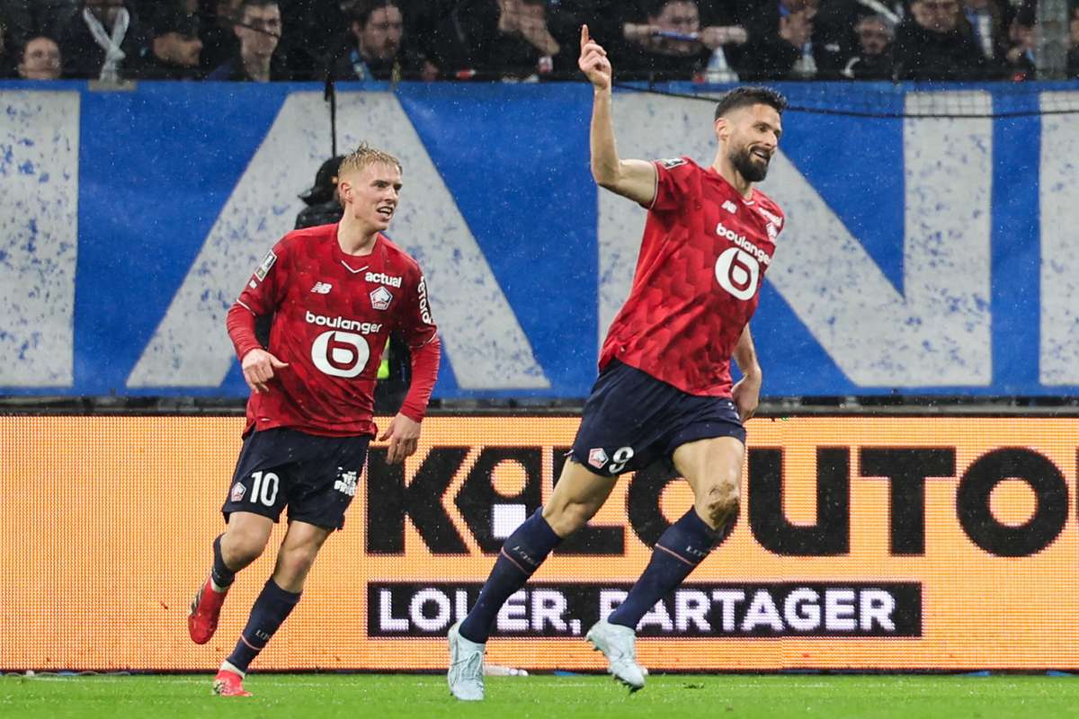 Giroud evapora las esperanzas del Marsella de pelear por la Ligue 1 (1-2)