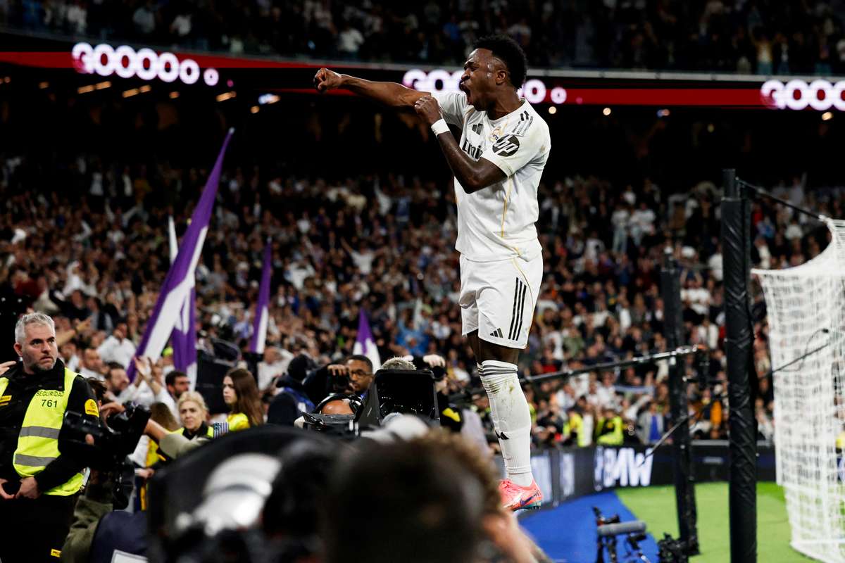 Vinicius Junior Nets Double to Help Real Madrid Defeat Atletico in Thrilling Five Goal Clash