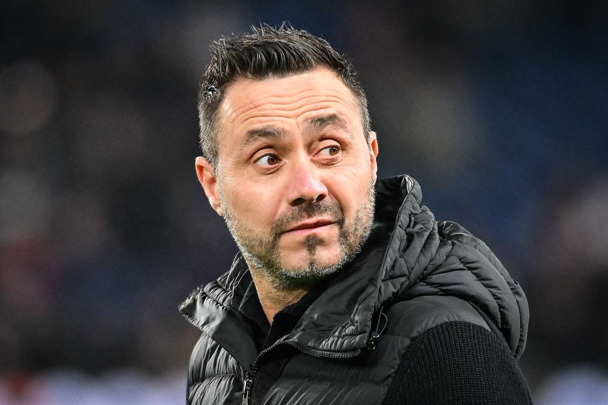 De Zerbi prossegue negociações com o Tottenham