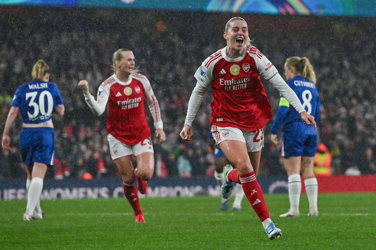 Arsenal conquista vantaggio nel primo incontro contro Chelsea nei quarti di Champions League femminile