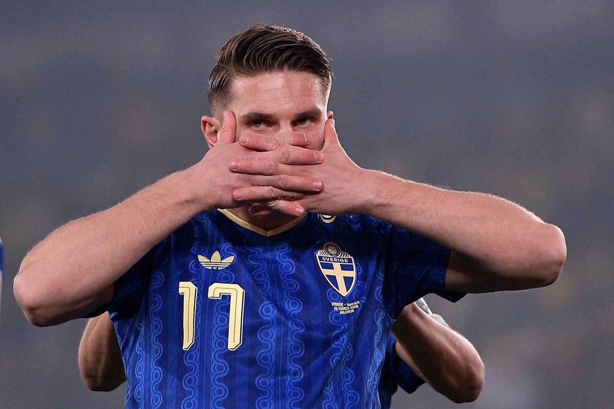 Triplé décisif de Gyökeres qui sort lUkraine et qualifie la Suède pour la finale des barrages contre la Pologne