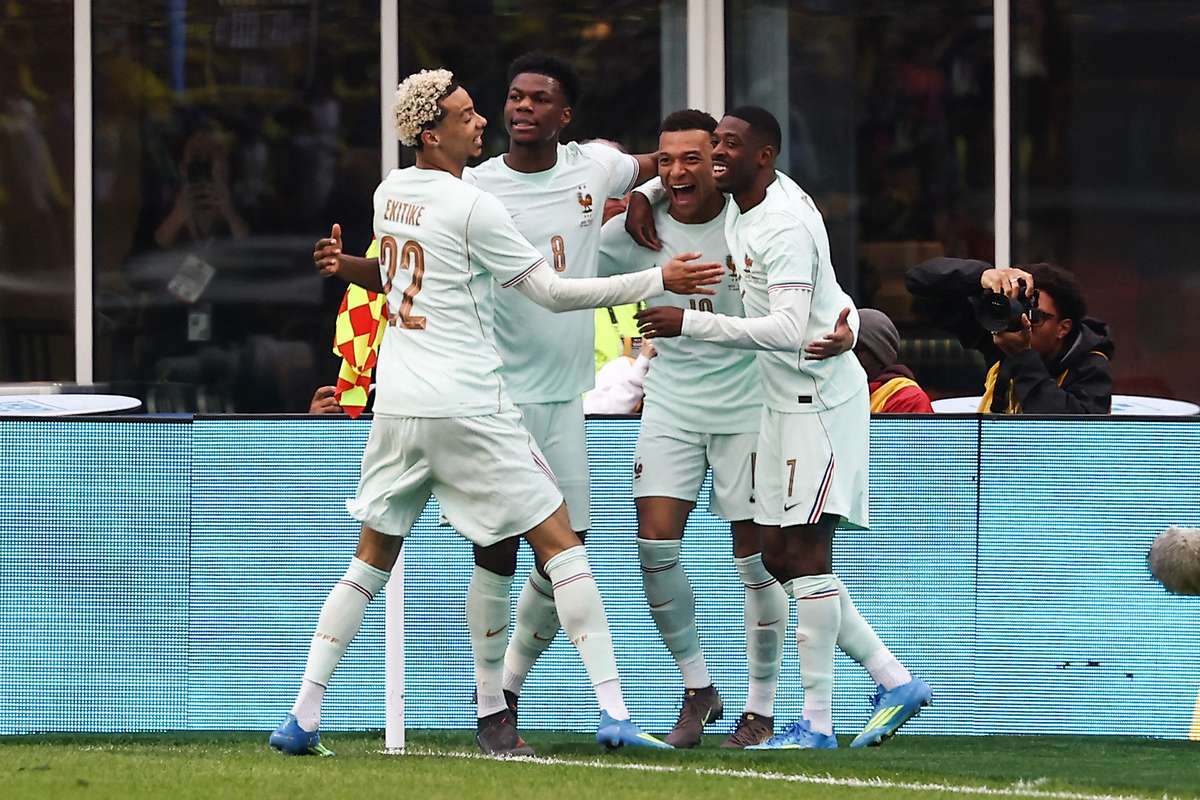 Mbappe and Ekitike on target as France beat Brazil in Boston friendly