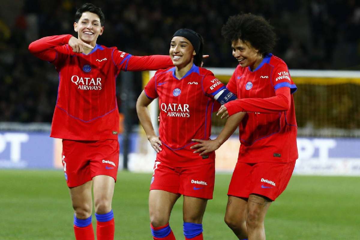 Le PSG s'impose à Nantes et grimpe à la 3e place du classement de Première Ligue