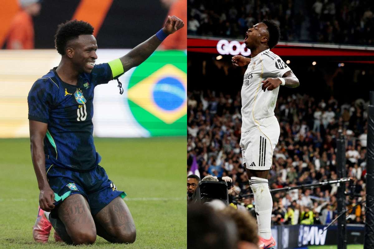 El Vinicius de Real Madrid eclipsa al de la selección brasileña