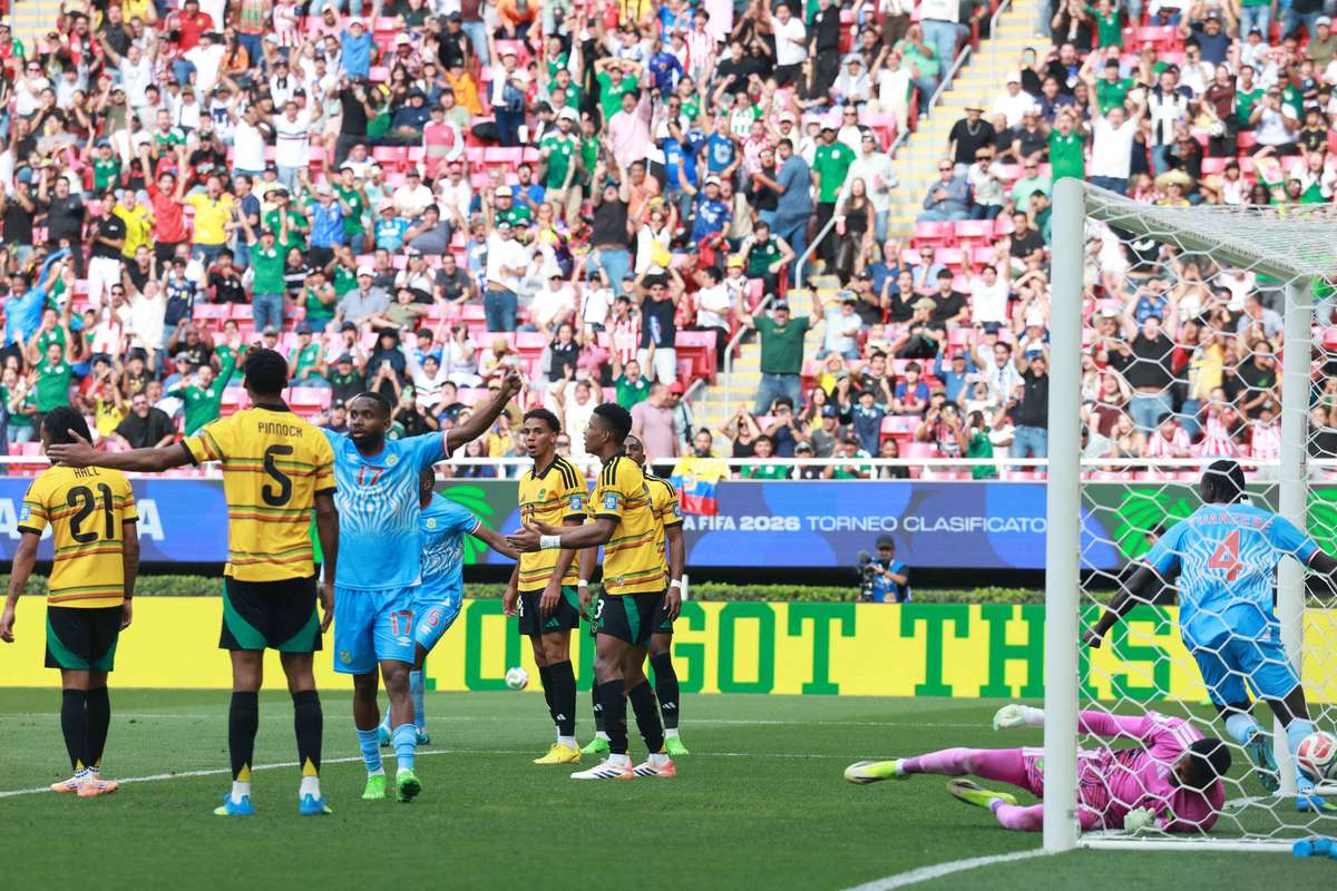 Campeonato do Mundo 2026: RD Congo integra o grupo de Portugal após vitória sobre Jamaica (1-0 no prolongamento)