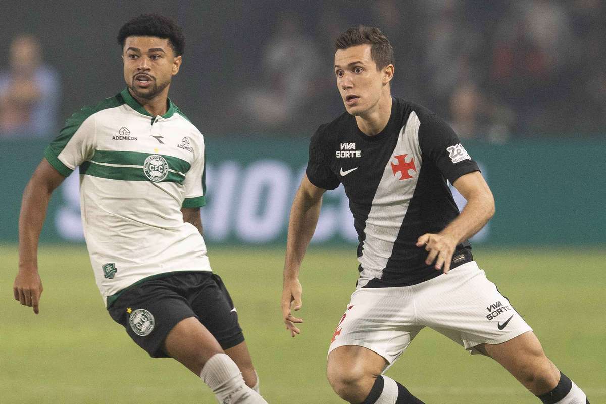 Brasileirão: Coritiba dirigido por Josué iguala Vasco de Nuno Moreira em um a um