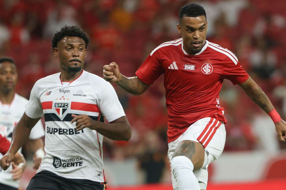 Campeonato Brasileiro Internacional e São Paulo dividem pontos por 1 a 1